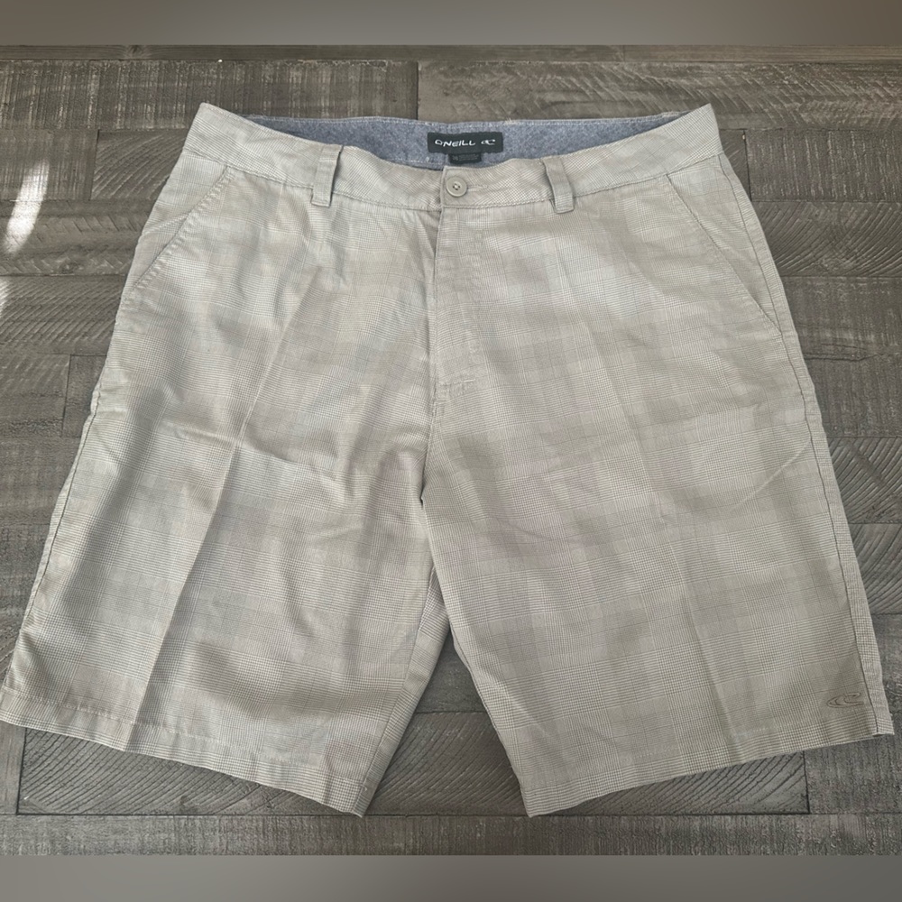 O’Neill Tan Flat Front Shorts